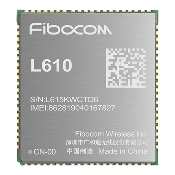 Fibocom L610 Series Hardware Manual