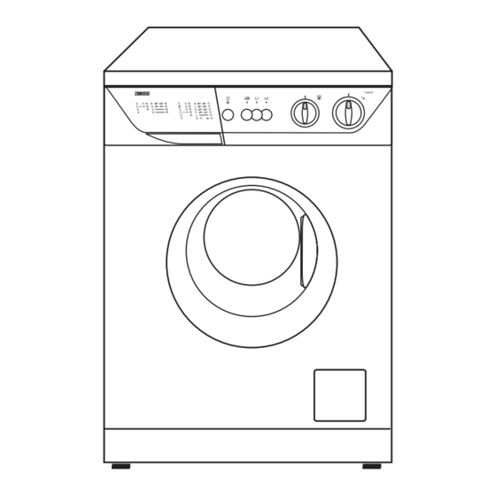 Zanussi F 655 G Installation And Instruction Manual