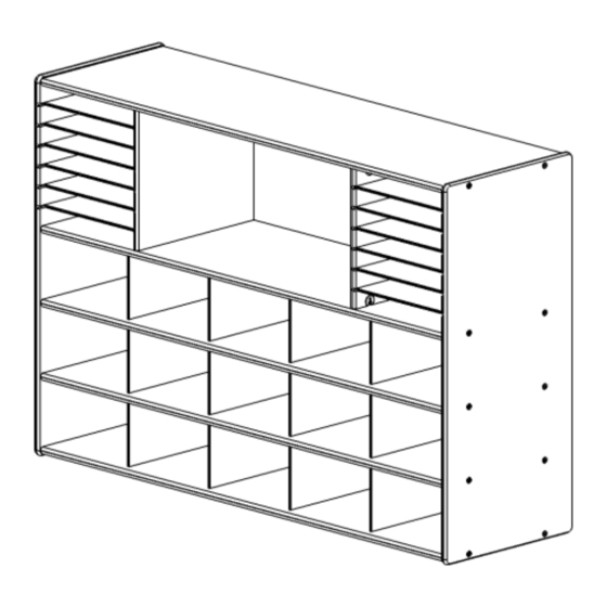 Demco young time Cubbie Sectional 7030YT Instructions