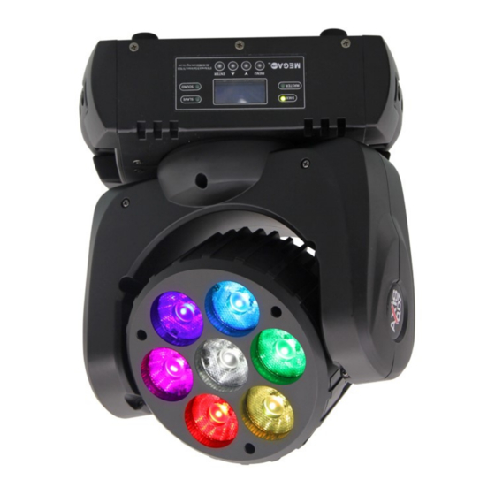 Mega Lite Axis QD7 Manuals