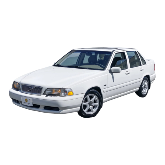 Volvo 1998 V70 Operation And Care Manual