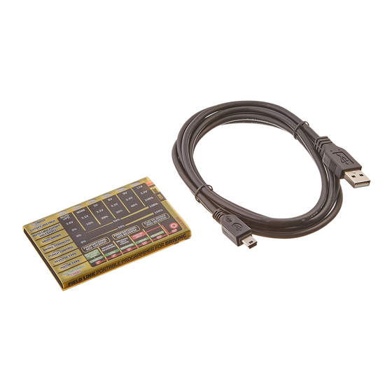 Castle Creations FIELD LINK PORTABLE PROGRAMMER FOR DRIVING Quick Start Manual