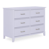 Dream On Me UNIVERSAL DOUBLE DRESSER Owner's Manual