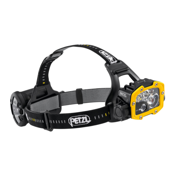 Petzl DUO RL Technical Notice