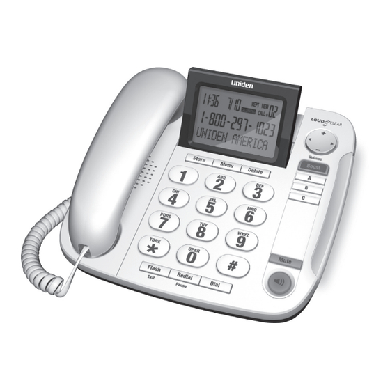 Uniden CEZ260 User Manual