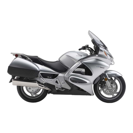 Honda st1300/a 2007 Setup Instructions
