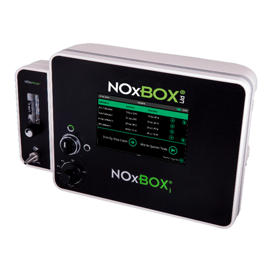 NoxBox NOxBOXi Operating Instructions Manual