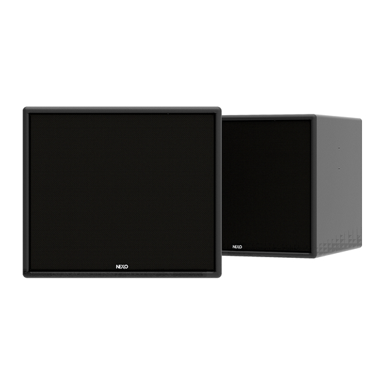 Nexo eLS600 User Manual