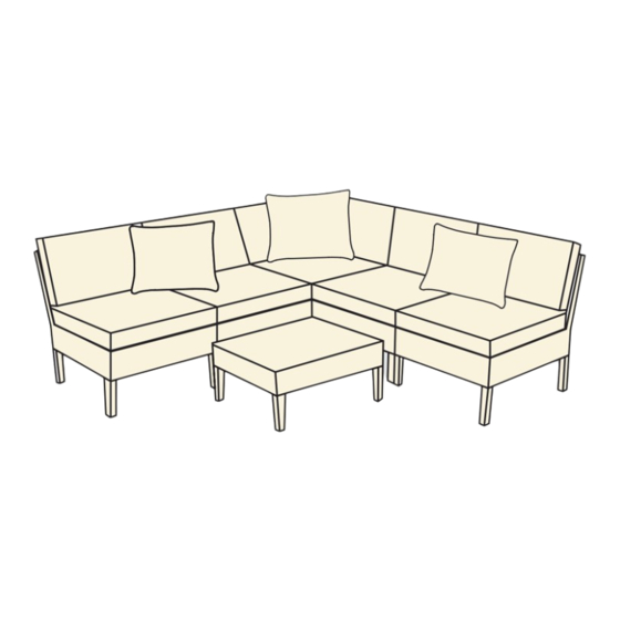 DH Casual FLORENCE 6 PC LOUNGE SET Manual