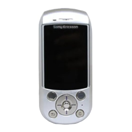 Sony Ericsson S700i User Manual