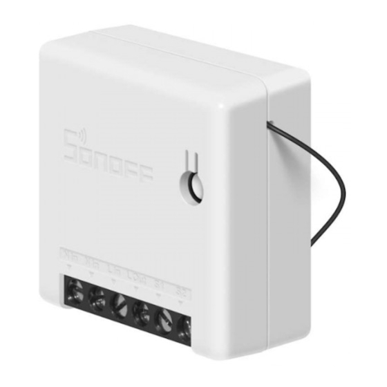 Sonoff DIY MINI Quick Installation Manual