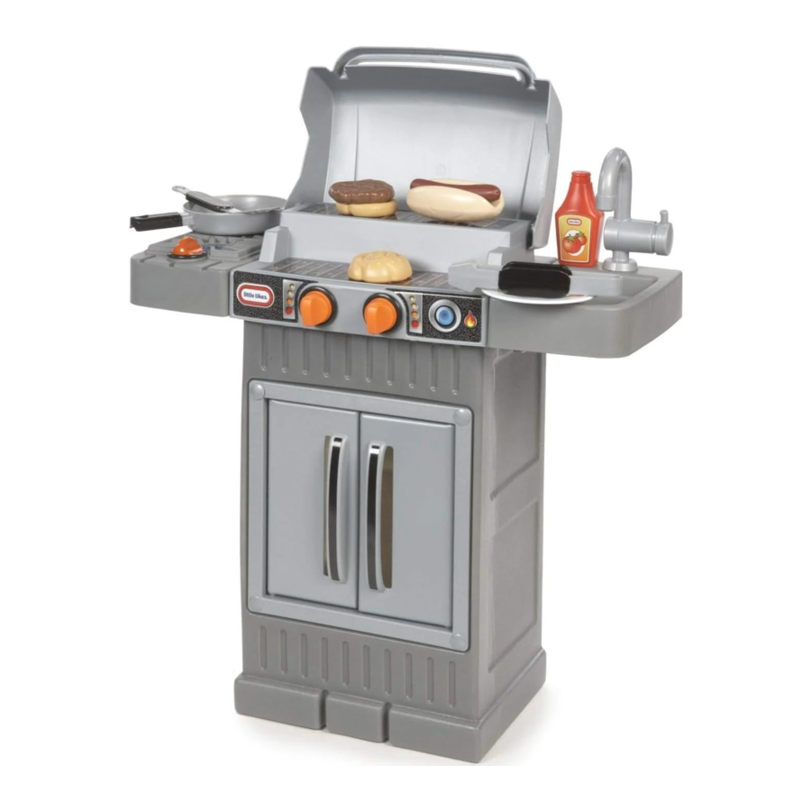 Little Tikes Cook 'N Grow BBQ Grill, 633904 Manual