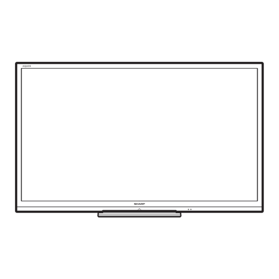 Sharp Aquos LC-80LE646S Service Manual