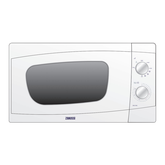 Zanussi zm21mg User Manual