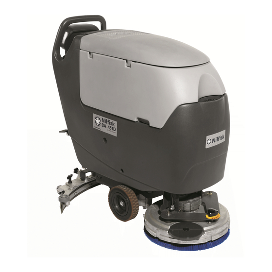 Nilfisk-Euroclean BA 451 Instructions For Use Manual