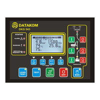 Datakom DKG-543 User Manual