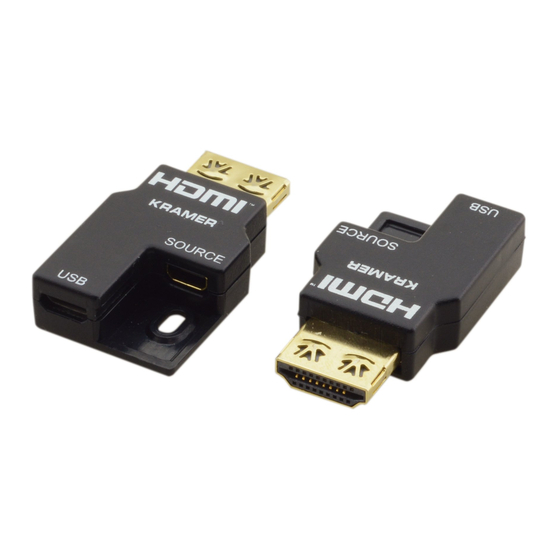 Kramer CLS-AOCH/xl Installation Instructions