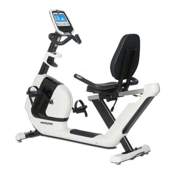 Horizon Fitness Comfort 4.0 Cyclette Ergometro - Con 14 Programmi, 30 Resistenze, Ingresso Agevole, Manubrio Regolabile