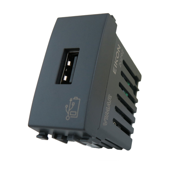 Vimar Eikon 20292 Quick Start Manual