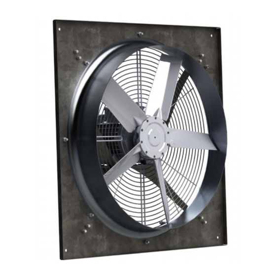 User Manuals: VENCO VD-EX Wall-Mounted Axial Fans