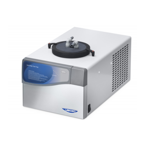 Labconco CentriVap-105 Cold Trap Quick Start Installation Manual