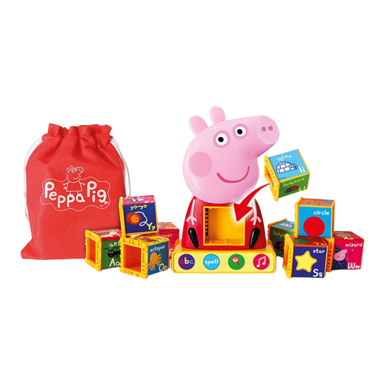 Trends UK Peppa Pig Peppa's Phonic Alphabet Instruction Manual
