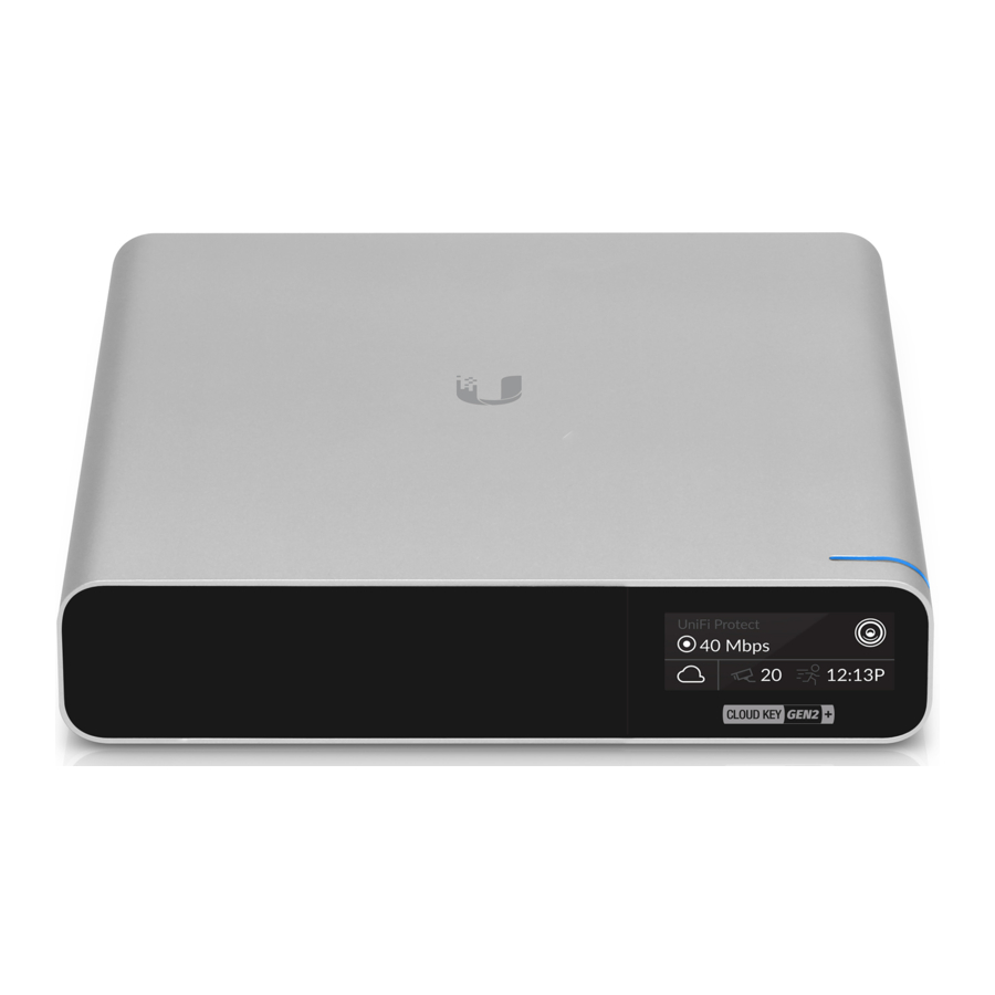 UniFi Cloud key Gen2 Plus Manuals