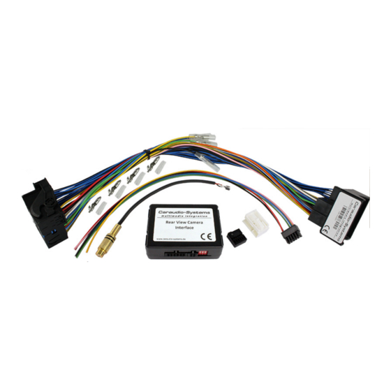 Caraudio-Systems r.LiNK-Interface Manual