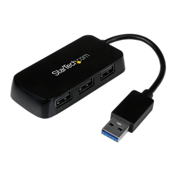 StarTech.com ST4300MINU3B Instruction Manual