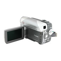 Canon ELURA 100 - Camcorder - 1.3 MP Instruction Manual
