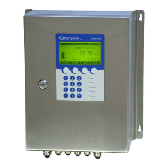 BERTHOLD TECHNOLOGIES LB 567 User Manual