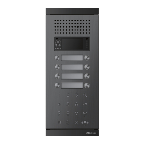 Commax DRC-8TML/RF1 User Manual