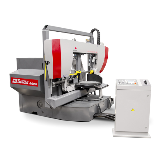 Bomar Individual Automatic Series Operating Instructions Manual
