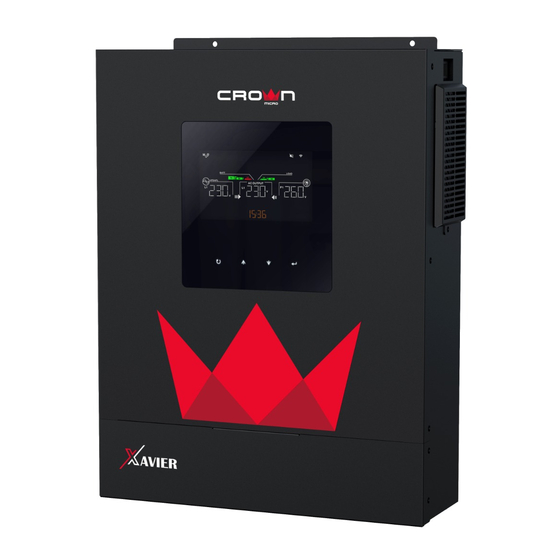 Crown Micro X-3.6KW-M User Manual