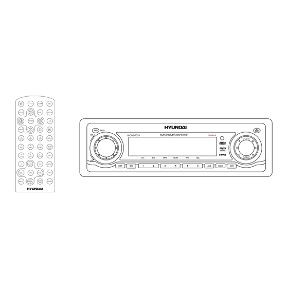 Hyundai H- CMD7074 Instruction Manual