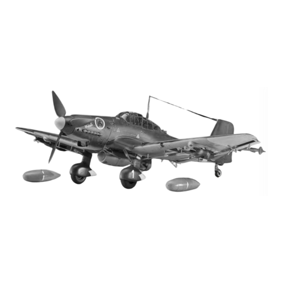REVELL Junkers Ju 87D Stuka Quick Start Manual