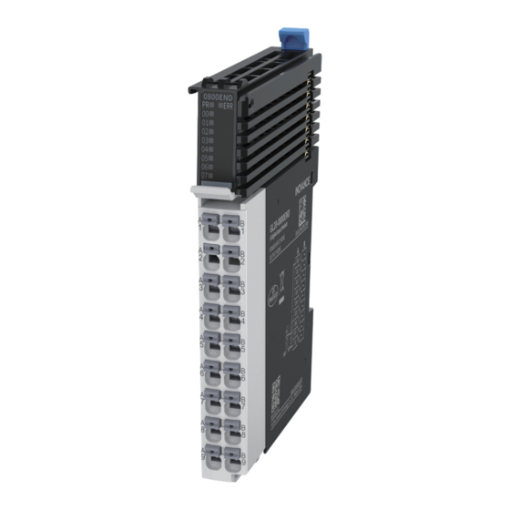 User Manuals: Inovance GL20-0800END Input Module