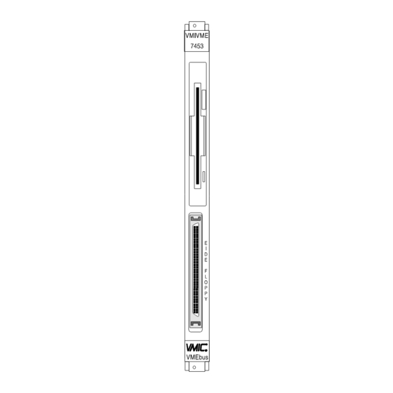 VMIC VMIVME-7453 Manual