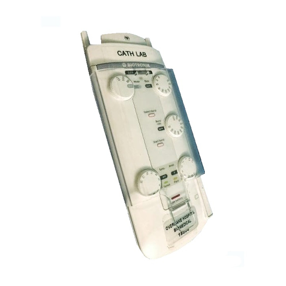 BIOTRONIK Reocor S Technical Manual