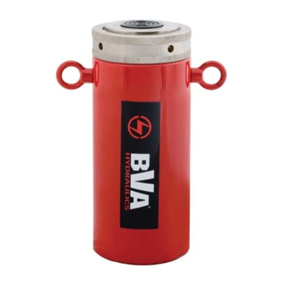 BVA Hydraulics HLN5502 Instruction Manual