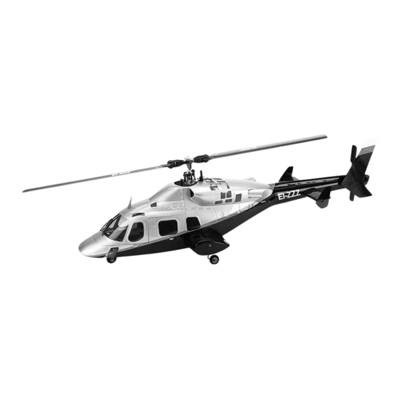 Blade  500 Bell 222 Body Set Instruction Manual