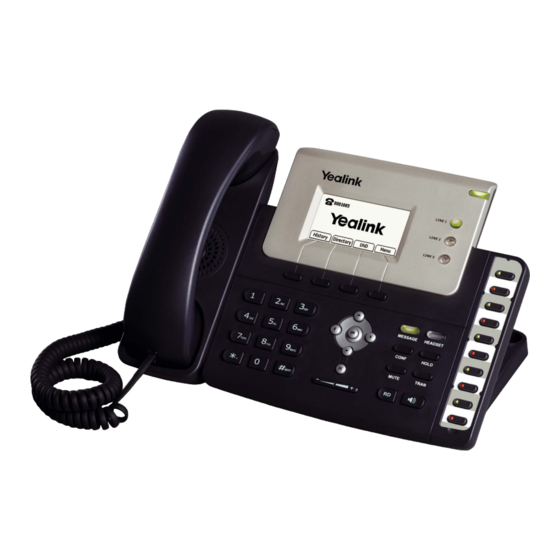 Yealink SIP-T26P User Manual