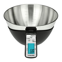 Kalorik Digital kitchen scale withvolume measuring function User Manual