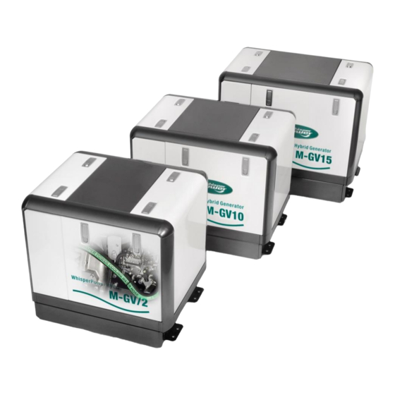 Whisper Power M-GV/2 Installation Manual