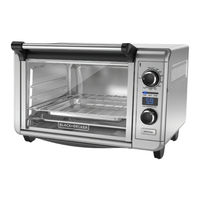 Black+Decker TOD3300 Series Use And Care Manual