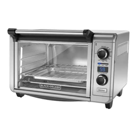 Black+Decker TOD3300 Series Use And Care Manual