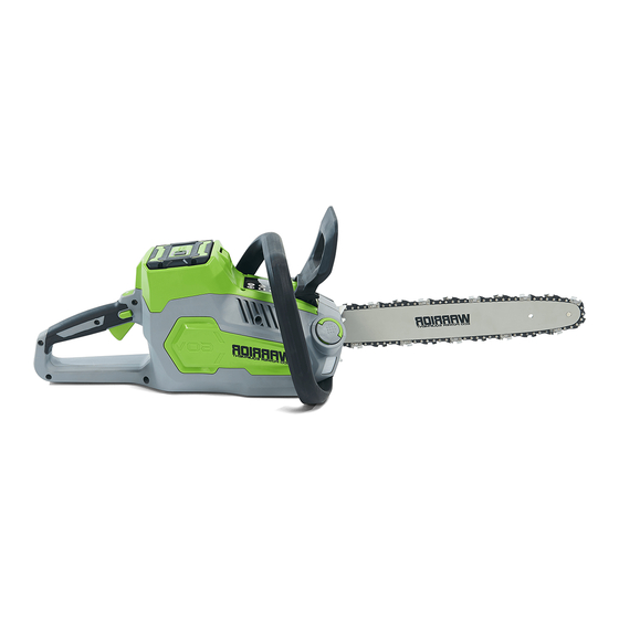 WARRIOR WEP8181CS Cordless Chainsaw Manuals