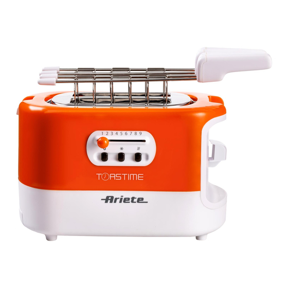 ARIETE TOASTIME Manual