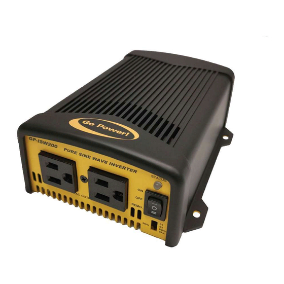 Go Power GP-ISW-200 User Manual