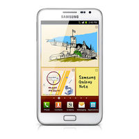 Samsung Galaxy Note GT-N7000B User Manual